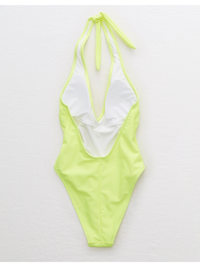 Купальник Aerie Plunge Lemon