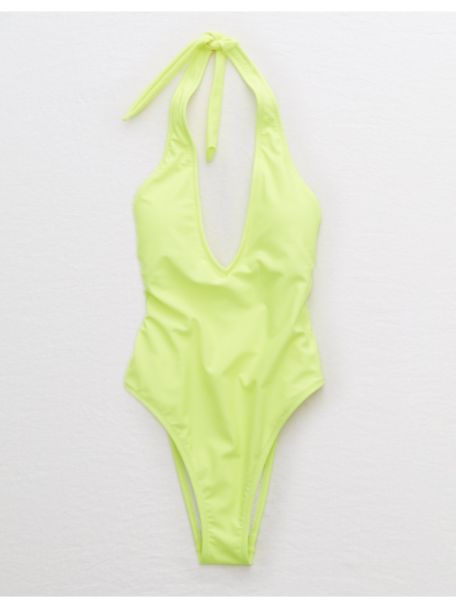 Купальник Aerie Plunge Lemon
