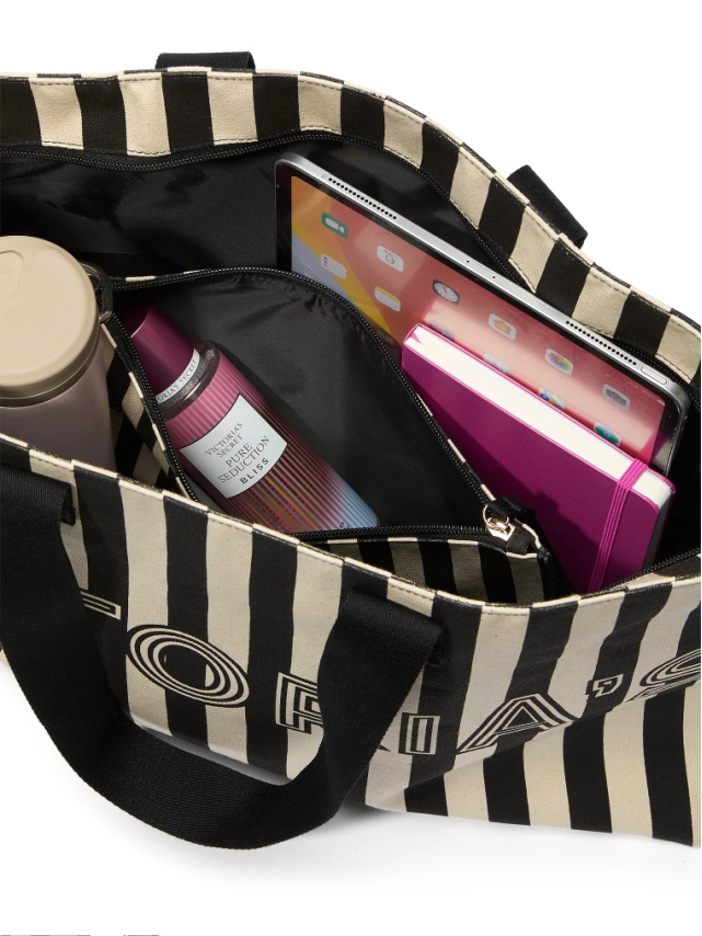 Сумка Вікторія Сікрет Graphic Stripe Tote