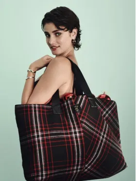 Клетчатая сумка Plaid Bag
