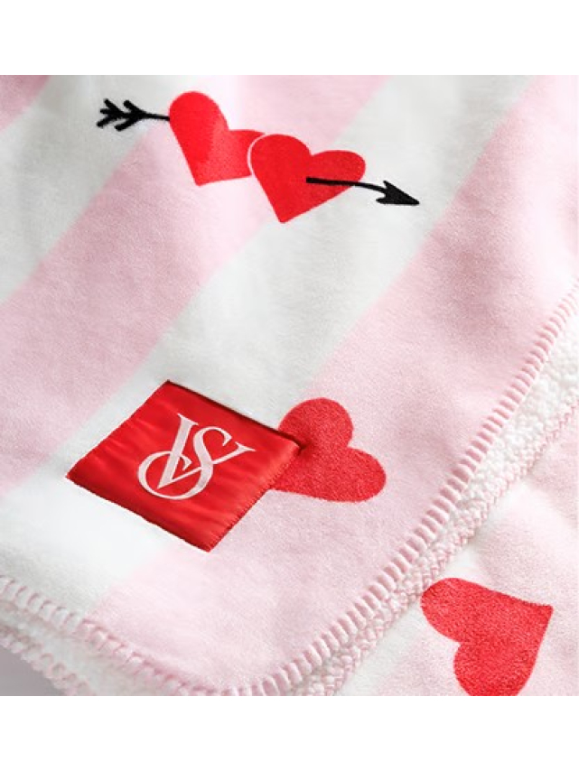Плед Вікторія Сікрет Vday Hearts