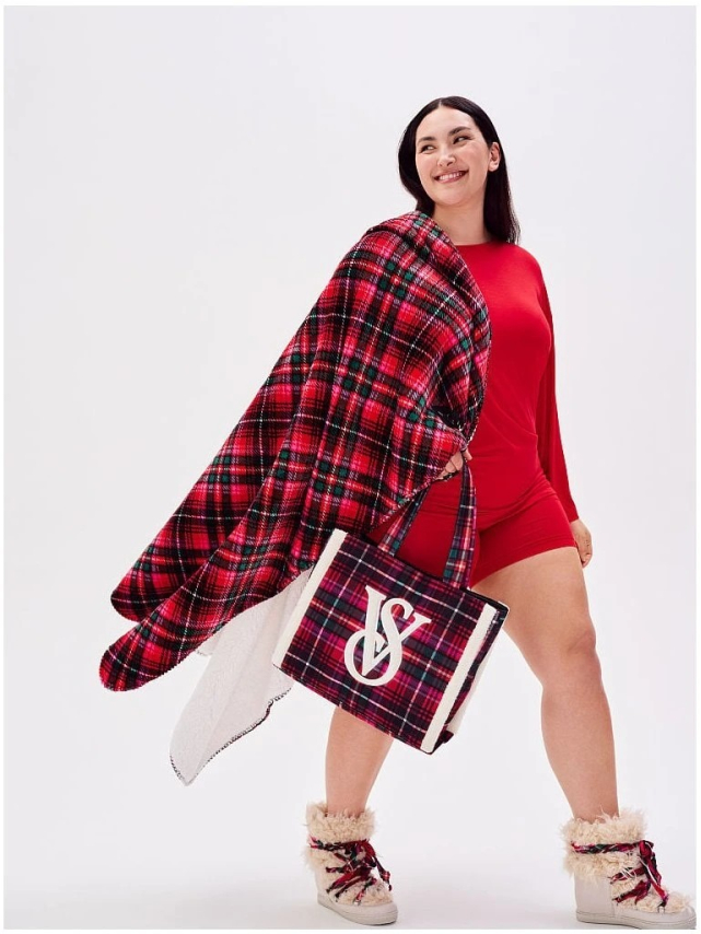 Victoria's Secret Tartan Red Plaid