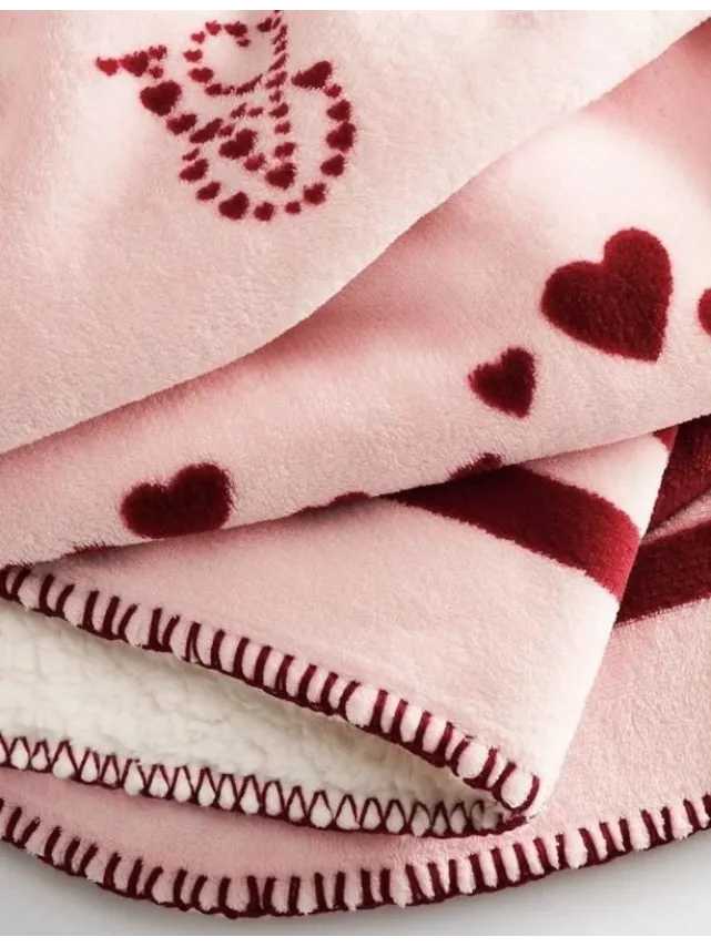 Плед Вікторія Сікрет Red Hearts