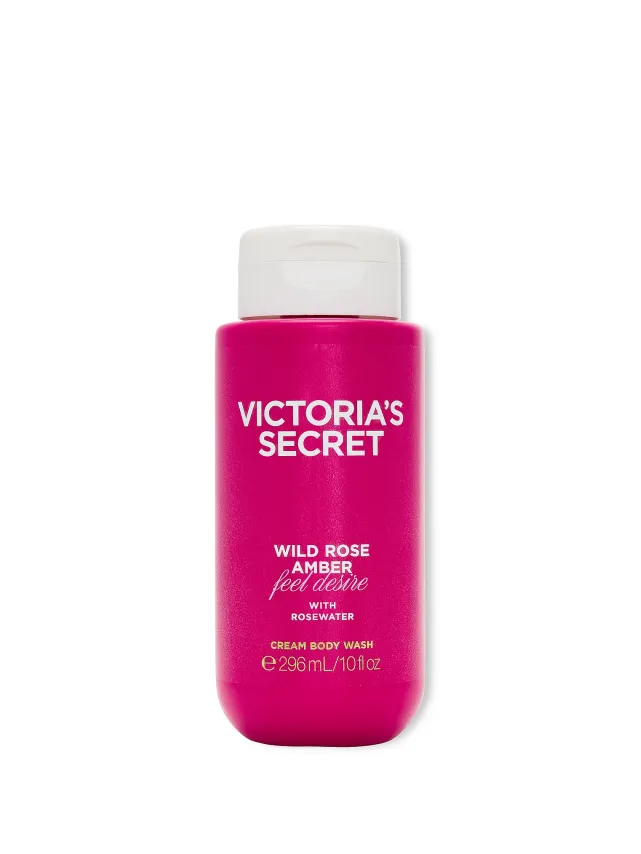Гель для душу Вікторія Сікрет Wild Rose Amber