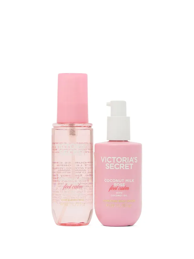 Coconut Milk Rose Body Mist & Lotion Gift Set