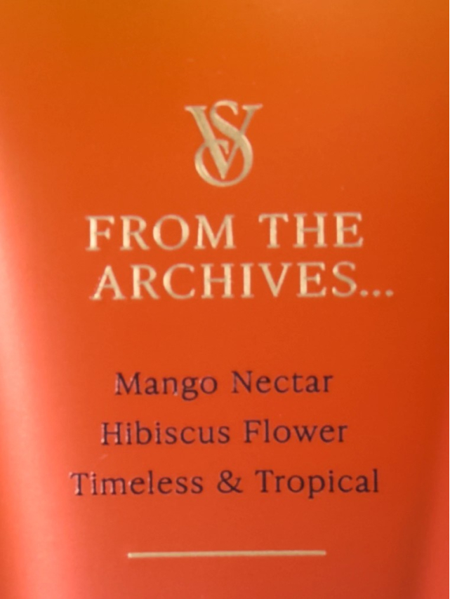 Victoria's Secret Mango Temptation Fragrance Lotion