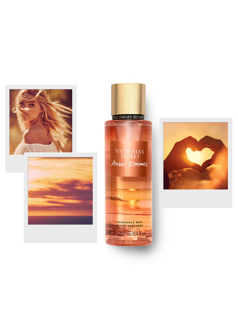 amber romance body mist