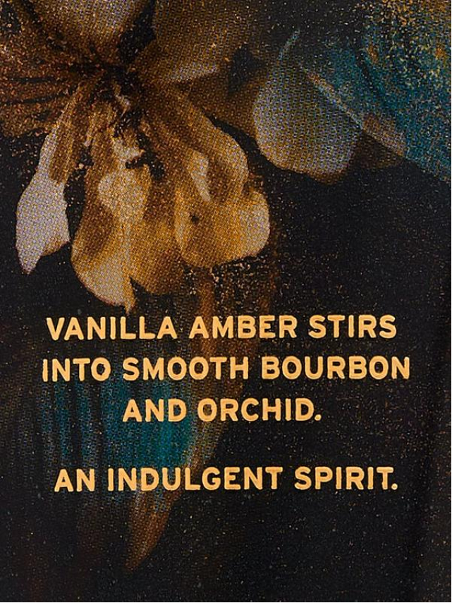 Victoria's Secret Vanilla Amber Bourbon Fragrance Lotion