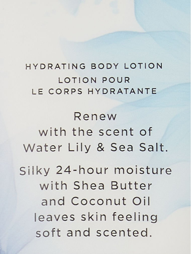 Вікторія Сікрет Water Lily Sea Salt Fragrance Lotion