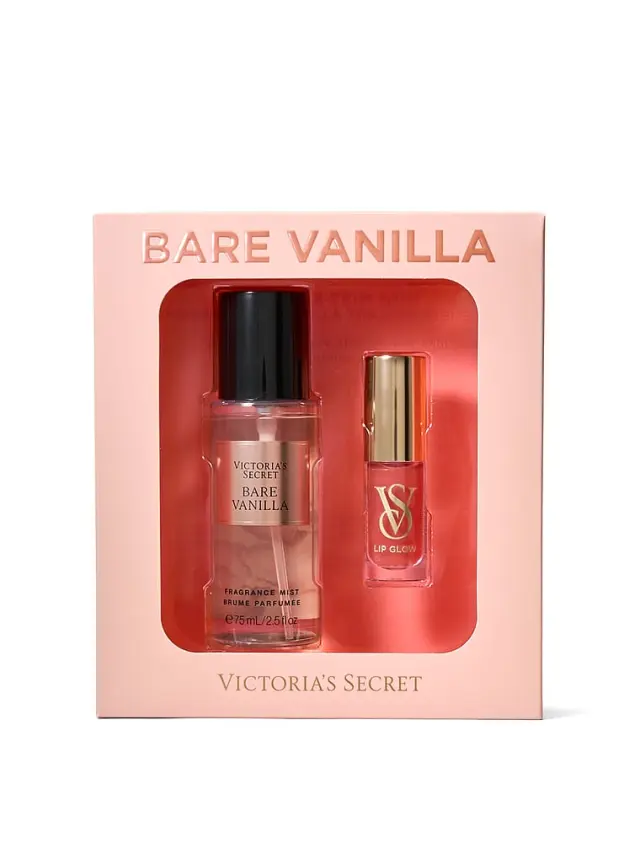 Подарунковий набір Bare Vanilla Mist & Kiss Victoria's Secret