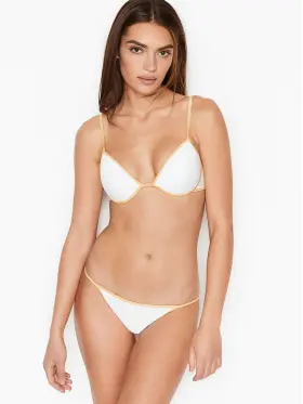 Білий купальник пуш ап Como Fabulous White