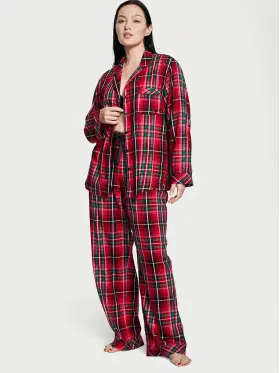 Картата фланелева піжама Bright Tartan Plaid