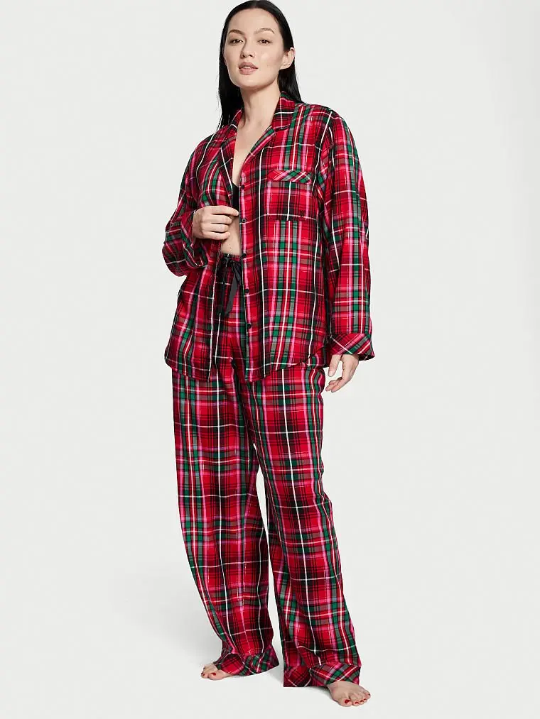 Victoria secret plaid pajamas sale
