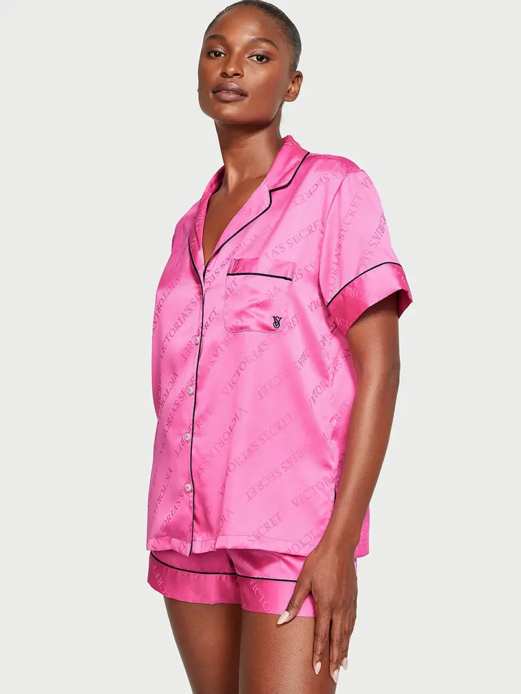Satin short pj 2025
