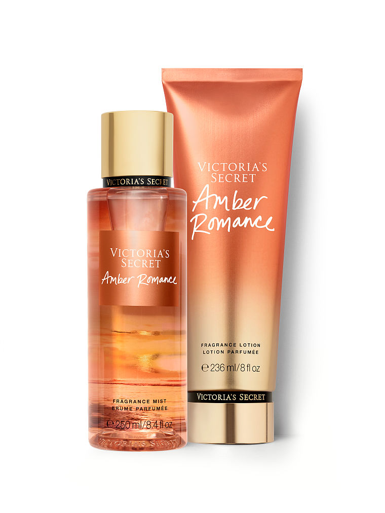 victoria secret amber romance body spray