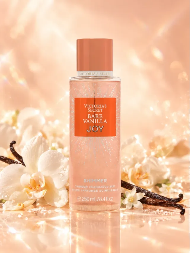 Спрей Виктория Сикрет Bare Vanilla Joy Shimmer