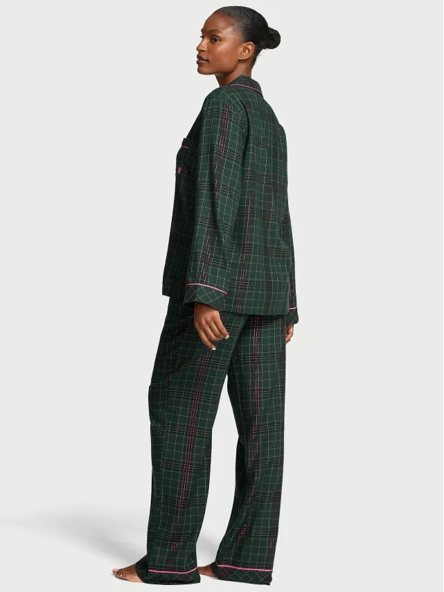 Пижама Виктория Сикрет Green Plaid