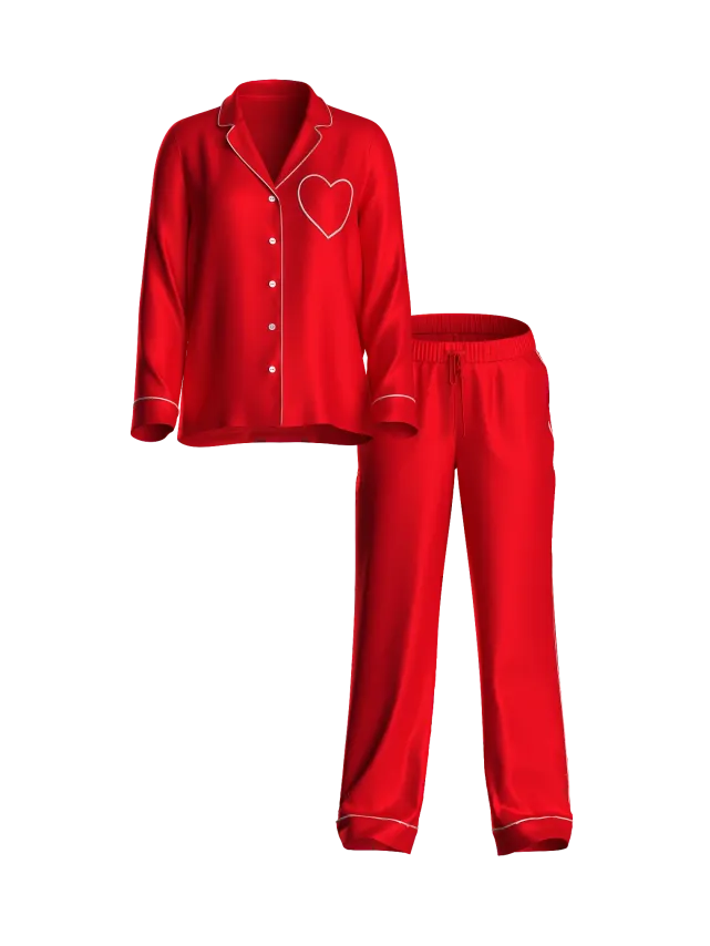 Піжама Вікторія Сікрет Bright Vermillion