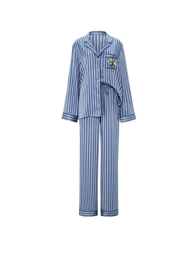Signature Satin Pajama Set Red Dots
