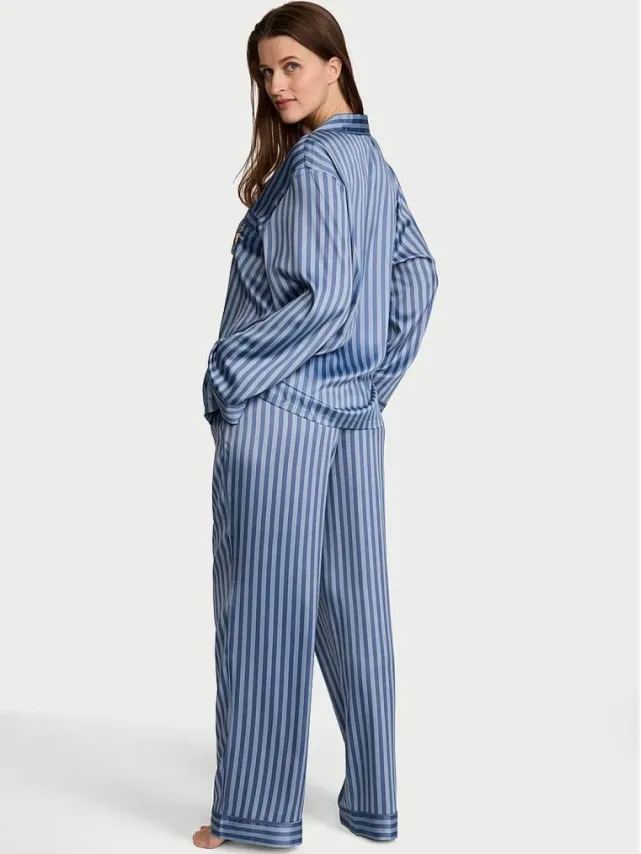 Signature Satin Pajama Set Red Dots