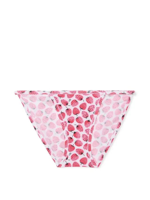Вікторія Сікрет Cotton String Bikini Panty Strawberry