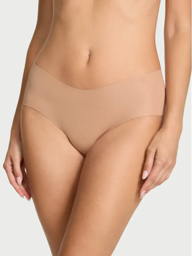 Вікторія Сікрет No-Show Cotton Cheeky Panty Praline