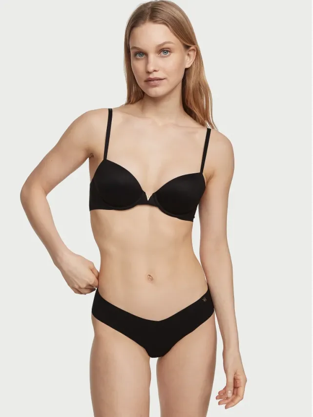 No-Show Thong Panty Black