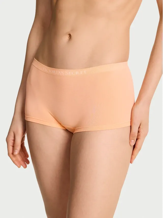 Seamless Boyshort Panty Sunlit Apricot